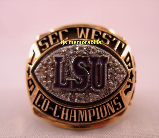 1997 LSU TIGERS SEC CHAMPIONSHIP RING