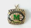 1996 MARSHALL THUNDERING HERD NATIONAL CHAMPIONSHIP RING TOP / PENDANT