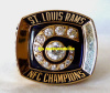 2001 SAINT LOUIS RAMS NFC CHAMPIONSHIP RING