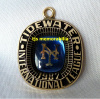 1987 NEW YORK METS TIDEWATER TIDES INTERNATIONAL LEAGUE RING TOP PENDANT